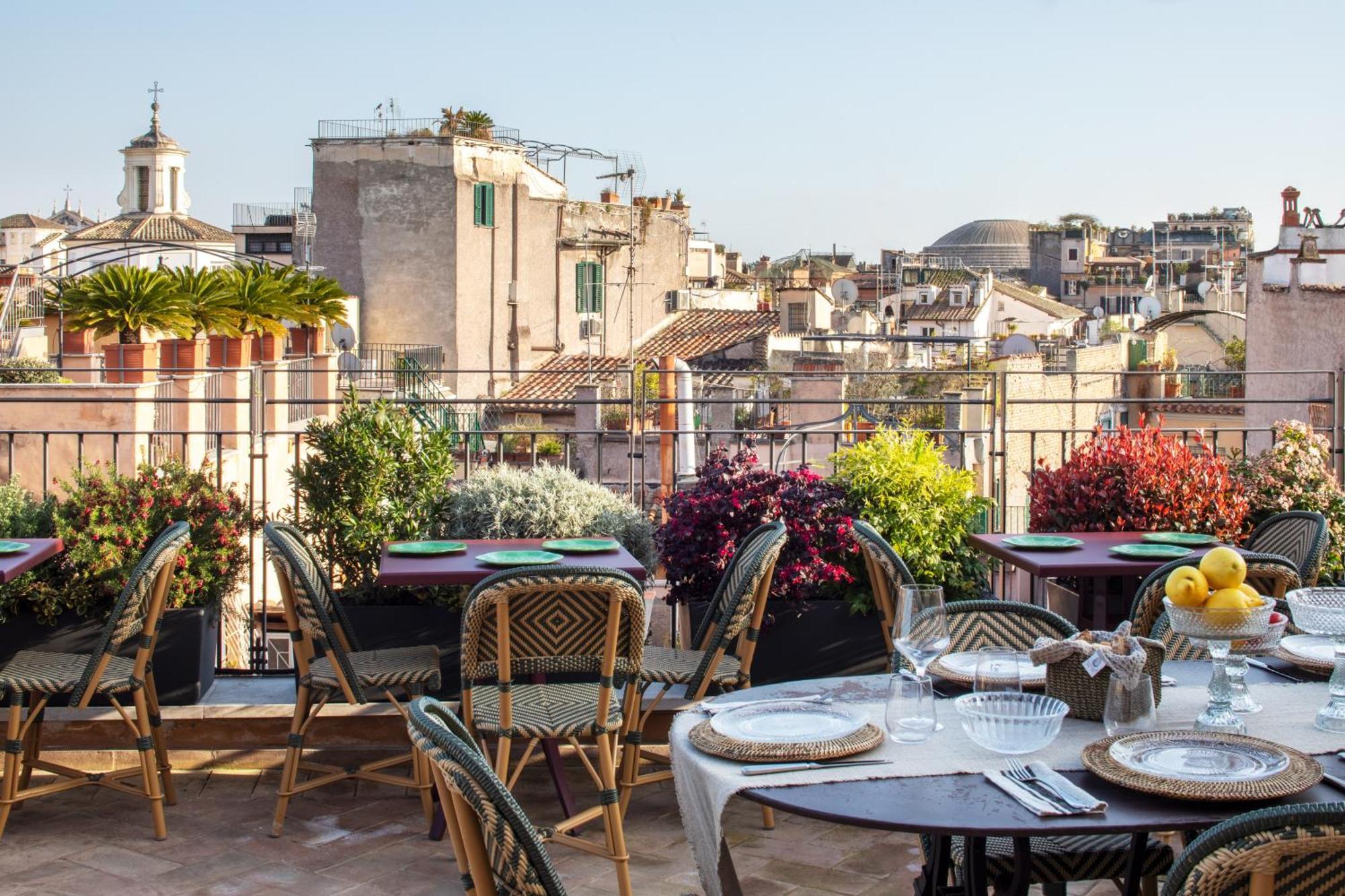Hotel Adriano Rooftop Рим Экстерьер фото