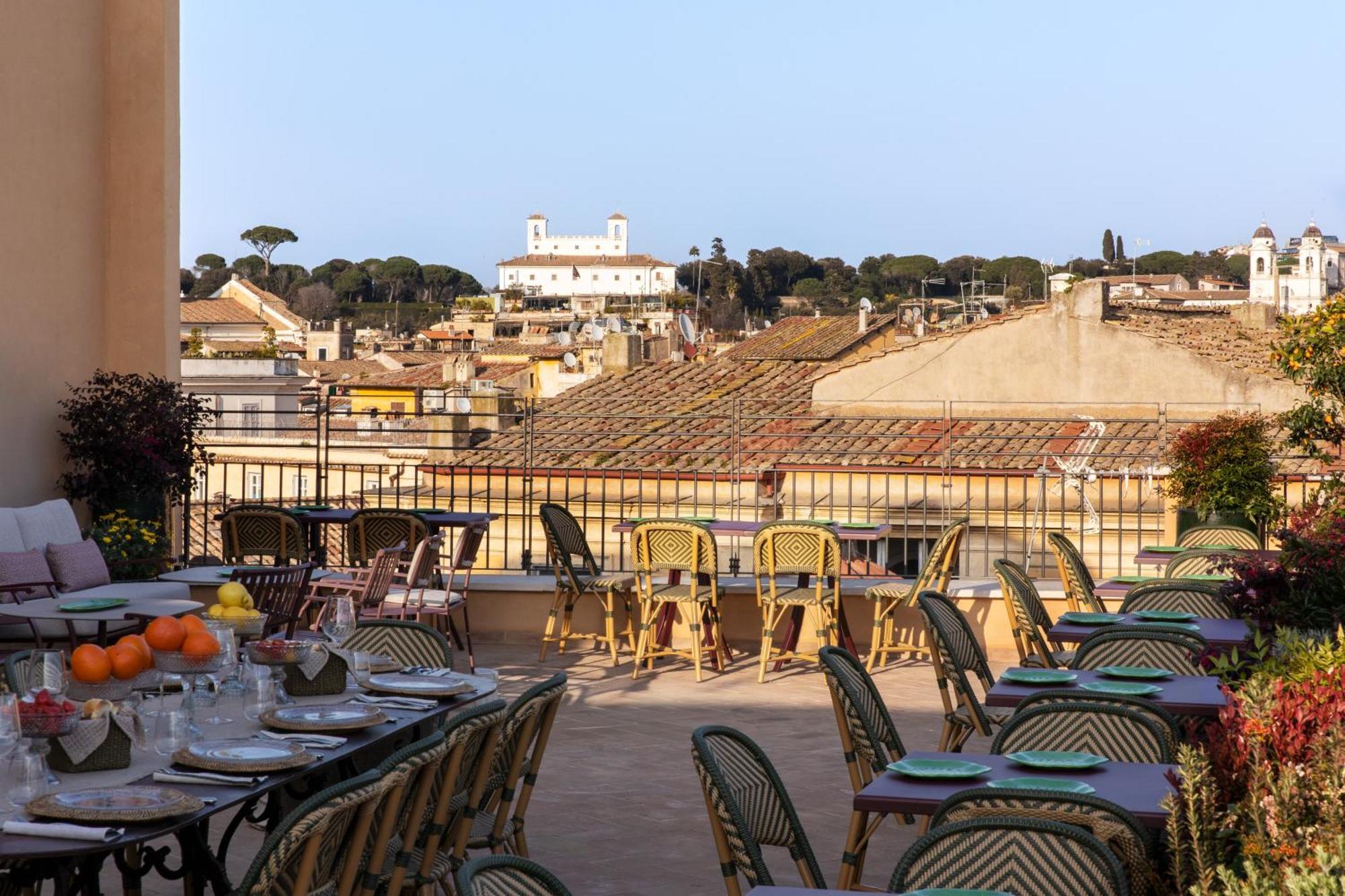 Hotel Adriano Rooftop Рим Экстерьер фото