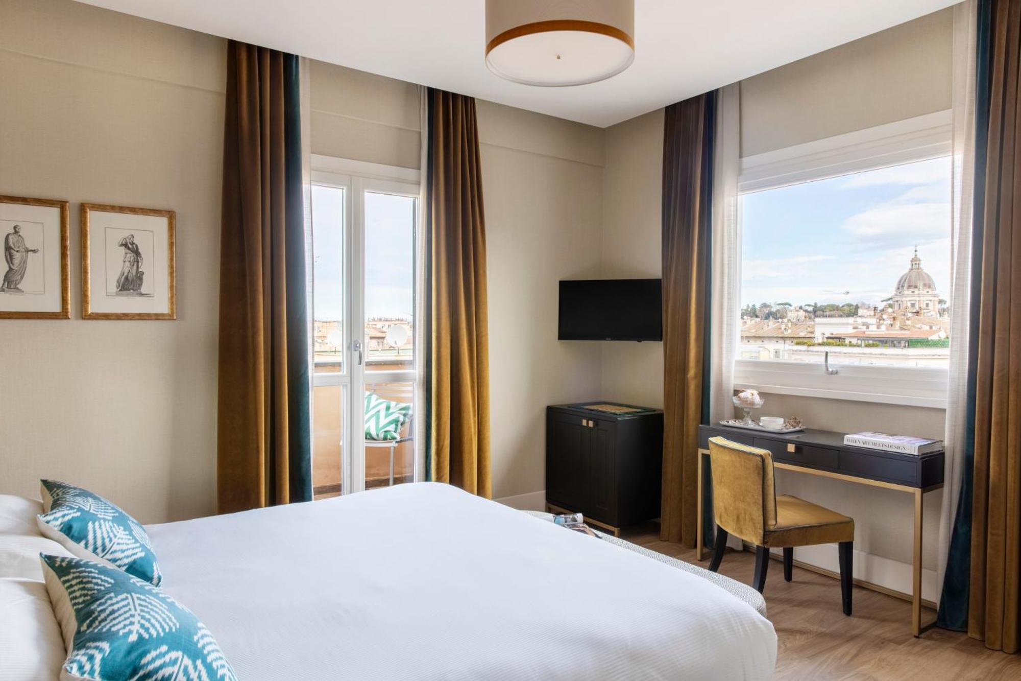 Hotel Adriano Rooftop Рим Экстерьер фото
