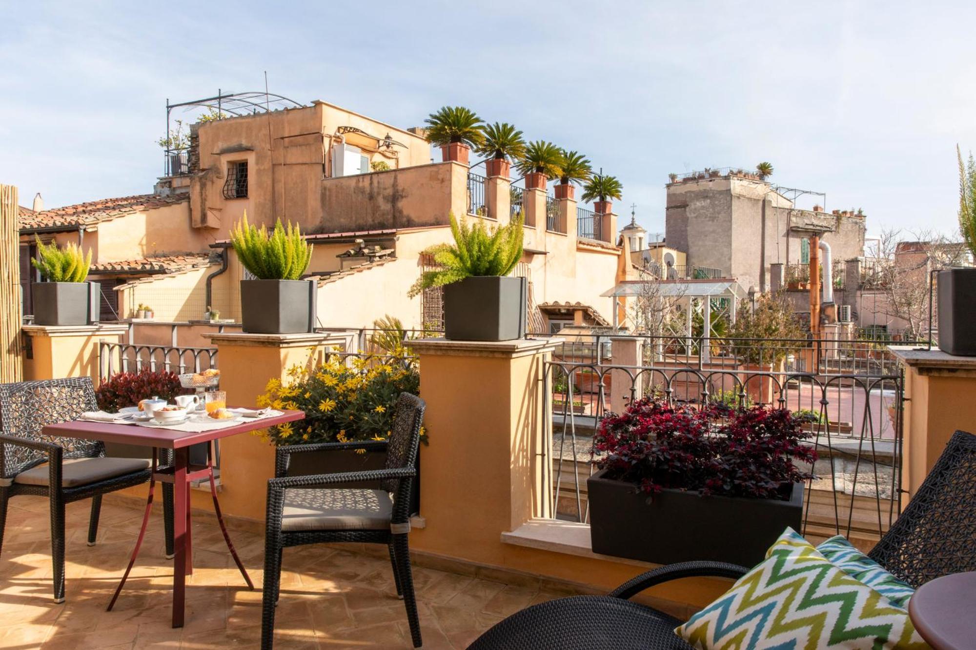 Hotel Adriano Rooftop Рим Экстерьер фото
